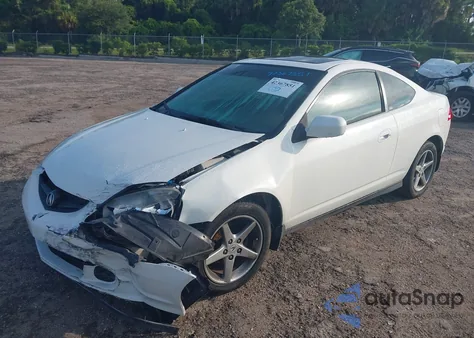 2002 Acura Rsx from USA, damaged, VIN JH4DC54862C008853